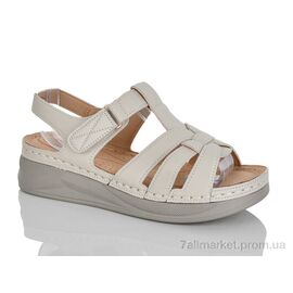 Фотография Босоножки женские летние Лето 728-1 (8 пар р.37-42) "Leguzaza" недорого оптом от прямого поставщика