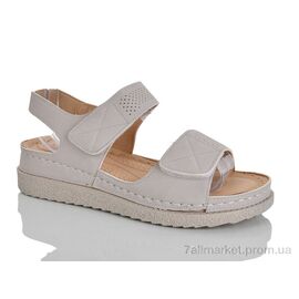 Фотография Босоножки женские летние Лето 702-8 (8 пар р.37-42) "Leguzaza" недорого оптом от прямого поставщика