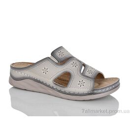 Фотография Шлепки женские облегченные Лето K02-2 (8 пар р.37-42) "Leguzaza" недорого оптом от прямого поставщика