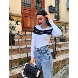 Светр жіночий 5836 white р.42-48 "X-Ray" недорого оптом від прямого постачальника