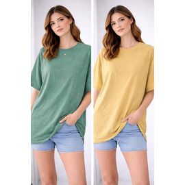 футболка жіноча XR668 yellow р.S-L "X-Ray" недорого оптом від прямого постачальника