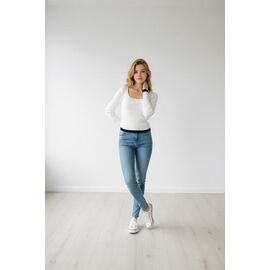 Светр жіночий XR681 white р.S-L "X-Ray" недорого оптом від прямого постачальника