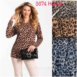 Кофта жіноча, молодіжна розмір L-4XL (мікс-кв) "NICOLAS" недорого від прямого постачальника