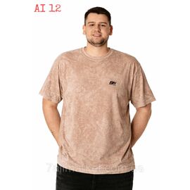 Футболка чоловіча молодіжна батал р-ри 56-64 "NICOLAS" недорого гуртом від прямого постачальника