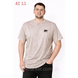 Футболка чоловіча молодіжна батал р-ри 56-64 "NICOLAS" недорого гуртом від прямого постачальника