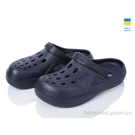 Крокси чоловічі легкі Літо 1234 т.синий (8 пар р.40-46) "Alex" недорого оптом від прямого постачальника