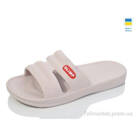 Фотография Шлепки женские облегченные Лето N105 olimp беж (8 пар р.37-41) "Lot Shoes" недорого оптом от прямого поставщика