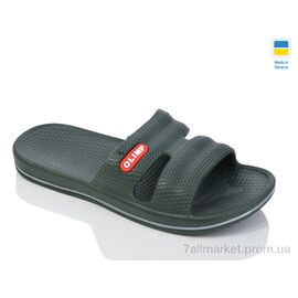 Шльопанці дитячі літні Літо N405 зелений (8 пар р.37-41) "Lot Shoes" недорого оптом від прямого постачальника