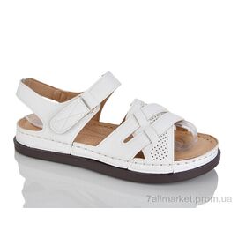 Фотография Босоножки женские летние Лето 607-2 (8 пар р.37-42) "Leguzaza" недорого оптом от прямого поставщика