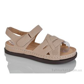 Фотография Босоножки женские летние Лето 607-5 (8 пар р.37-42) "Leguzaza" недорого оптом от прямого поставщика