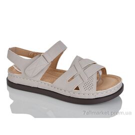 Фотография Босоножки женские летние Лето 607-8 (8 пар р.37-42) "Leguzaza" недорого оптом от прямого поставщика