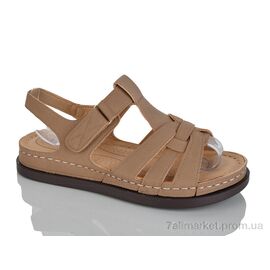 Фотография Босоножки женские летние Лето 608-7 (8 пар р.37-42) "Leguzaza" недорого оптом от прямого поставщика