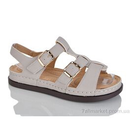 Фотография Босоножки женские летние Лето 609-8 (8 пар р.37-42) "Leguzaza" недорого оптом от прямого поставщика