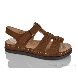 Фотография Босоножки женские летние Лето 610-3 (8 пар р.37-42) "Leguzaza" недорого оптом от прямого поставщика