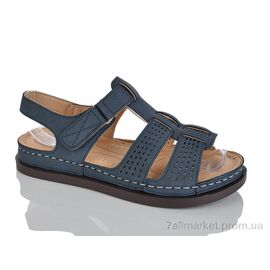 Фотография Босоножки женские летние Лето 610-6 (8 пар р.37-42) "Leguzaza" недорого оптом от прямого поставщика