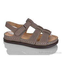 Фотография Босоножки женские летние Лето 610-9 (8 пар р.37-42) "Leguzaza" недорого оптом от прямого поставщика