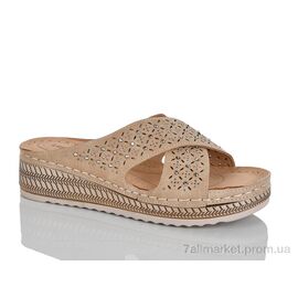 Фотография Шлепки женские облегченные Лето 715-7 (8 пар р.37-42) "Leguzaza" недорого оптом от прямого поставщика