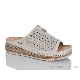 Фотография Шлепки женские облегченные Лето 712-1 (8 пар р.37-42) "Leguzaza" недорого оптом от прямого поставщика