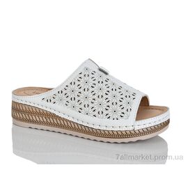 Фотография Шлепки женские облегченные Лето 712-2 (8 пар р.37-42) "Leguzaza" недорого оптом от прямого поставщика