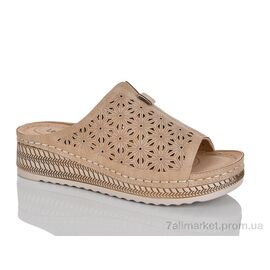 Фотография Шлепки женские облегченные Лето 712-7 (8 пар р.37-42) "Leguzaza" недорого оптом от прямого поставщика