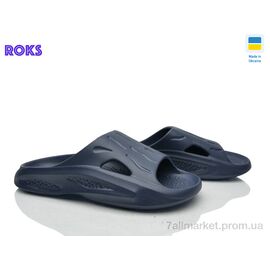 Шльопанці дитячі літні Літо 600 синій (8 пар р.36-40) "Roks" недорого оптом від прямого постачальника