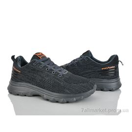 Кросівки чоловічі модні Весна/осінь A2323 grey (8 пар р.43-47) "Lion-Lu" недорого оптом від прямого постачальника