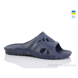 Шльопанці чоловічі пляжні Літо Футбол синій (8 пар р.40-45) "Lot Shoes" недорого оптом від прямого постачальника