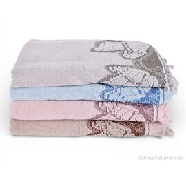Фотография Полотенце  8944 (12528) 70x140см mix (8 шт. р.сетка One size) "Obuvok" недорого оптом от прямого поставщика