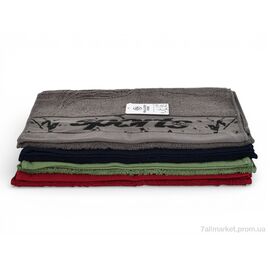 Фотография Полотенце  9181 (12545) 34x74см mix (12 шт. р.сетка One size) "Obuvok" недорого оптом от прямого поставщика