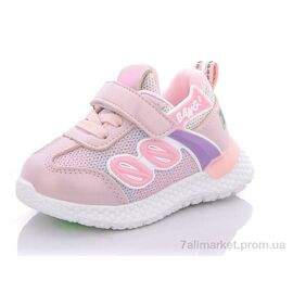 Фотография Кроссовки детские модные Весна/осень K700-1 (8 пар р.21-26) "Ok Shoes" недорого оптом от прямого поставщика