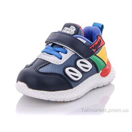 Фотография Кроссовки детские модные Весна/осень K700-5 (8 пар р.21-26) "Ok Shoes" недорого оптом от прямого поставщика