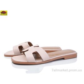 Фотография Шлепки женские облегченные Лето C50-3 (8 пар р.36-40) "Mei De Li" недорого оптом от прямого поставщика