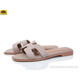 Фотография Шлепки женские облегченные Лето C50-6 (8 пар р.36-40) "Mei De Li" недорого оптом от прямого поставщика