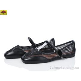 Фотография Туфли женские стильные Весна/осень W967-1 (8 пар р.36-41) "Mei De Li" недорого оптом от прямого поставщика