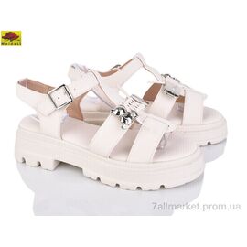 Фотография Босоножки женские летние Лето K892-5 (8 пар р.36-41) "Mei De Li" недорого оптом от прямого поставщика