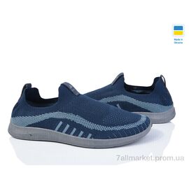 Фотография Кроссовки мужские модные Лето K001 синій (8 пар р.40-45) "Paolla" недорого оптом от прямого поставщика