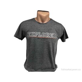 Футболка чоловіча Літо C003 сірий (4 шт. р.сіткаM-2XL) "TurkishBrend" недорого оптом від прямого постачальника