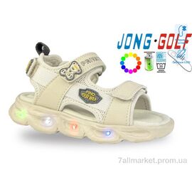 Сандалії дитячі літні Літо A20622-23 LED (8 пар р.21-26) "Jong Golf" недорого оптом від прямого постачальника