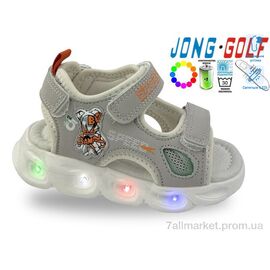 Сандалії дитячі літні Літо A20624-18 LED (8 пар р.21-26) "Jong Golf" недорого оптом від прямого постачальника