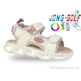 Босоніжки дитячі літні Літо B20623-6 LED (8 пар р.25-30) "Jong Golf" недорого оптом від прямого постачальника