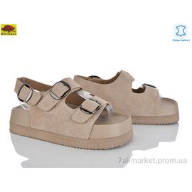 Фотография Босоножки женские летние Лето D889-3 (8 пар р.36-41) "Mei De Li" недорого оптом от прямого поставщика