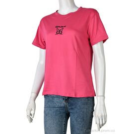 Футболка жіноча Літо 4349-Butterfly-2 d.pink (8 шт. р.сіткаM-2XL) "Мир" недорого оптом від прямого постачальника