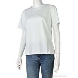 Футболка жіноча Літо 4349 white (8 шт. р.сіткаM-2XL) "Pryama Vigoda" недорого оптом від прямого постачальника