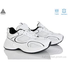 Фотография Кроссовки женские модные Весна/осень T10-4 шкіра (8 пар р.36-41) "STILLI Group" недорого оптом от прямого поставщика