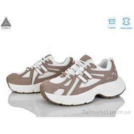 Кросівки жіночі модні Весна/осінь V40-5 шкіра (8 пар р.36-41) "STILLI Group" недорого оптом від прямого постачальника