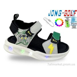 Сандалії дитячі літні Літо B20650-0 LED (8 пар р.26-31) "Jong Golf" недорого оптом від прямого постачальника