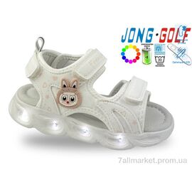 Босоніжки дитячі літні Літо B20727-7 LED (8 пар р.27-32) "Jong Golf" недорого оптом від прямого постачальника
