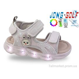 Босоніжки дитячі літні Літо B20727-12 LED (8 пар р.27-32) "Jong Golf" недорого оптом від прямого постачальника