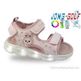 Босоніжки дитячі літні Літо B20727-38 LED (8 пар р.27-32) "Jong Golf" недорого оптом від прямого постачальника