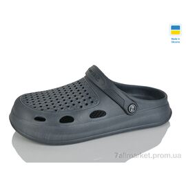 Фотография Кроксы женские летние Лето Сабо N8 сірий (6 пар р.36-41) "Inblue" недорого оптом от прямого поставщика